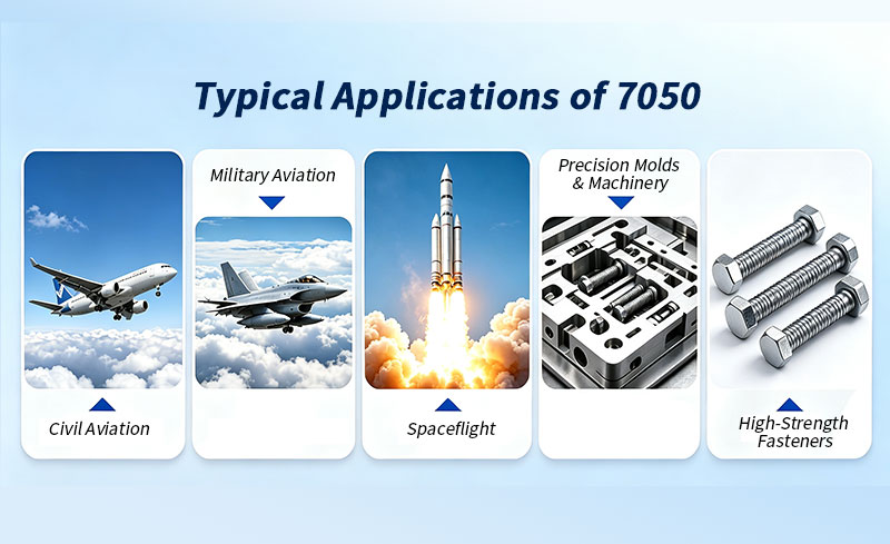 application of 7050 aluminum