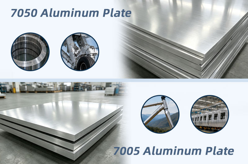 7005 vs. 7050 aluminum