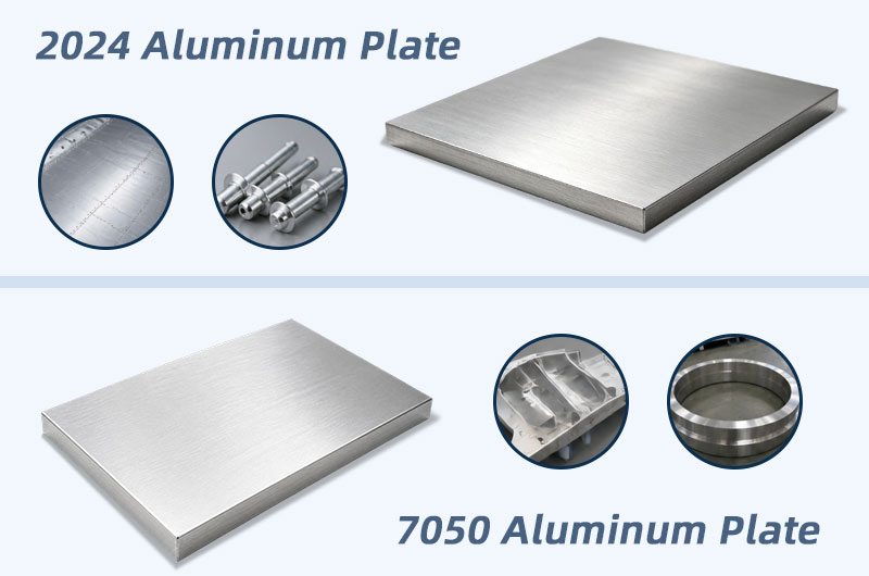 2024 vs 7050 aluminum