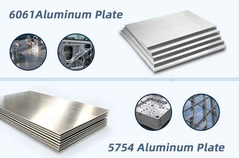 5754 vs. 6061 aluminum