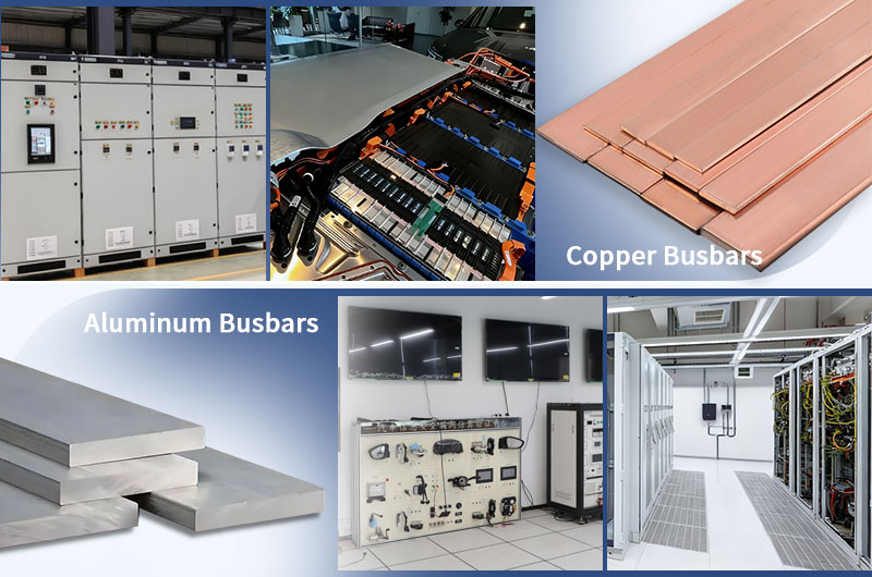 copper busbar vs aluminum busbar