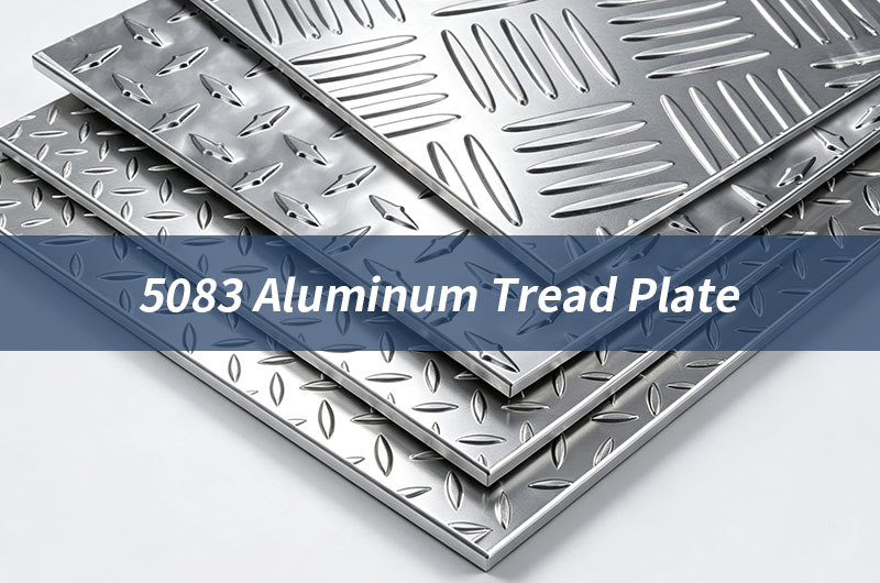 Tôle d'aluminium larmée 5083 — alliage non traitable thermiquement de la plus haute résistance