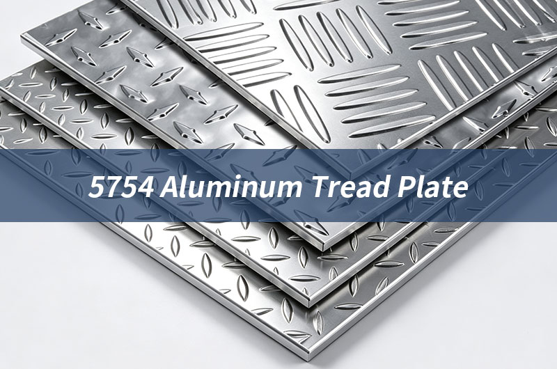 Tôle d'aluminium larmée 5754 — qualité transport automobile et ferroviaire